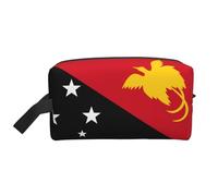 Flag of Papua New Guinea Multifunctional Travel Toiletry Bag Daily and Fitness Storage Bag for Cosmetics Stationery and More