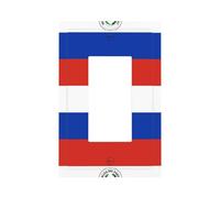 Flag of Paraguay Printed Decorative Switch Covers-Durable Single and Double Socket Plates for Light SwitchesStyle U