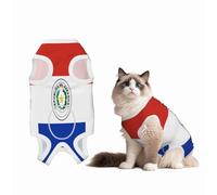Flag of Paraguay Recovery Suit for Dogs Cats After Surgery, Soft Cotton Post-Surgery Suit for Male and Female Pet