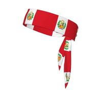 Flag of Peru Sweat-Absorbing Sports Headband, Unisex Sports Headband, Suitable for Outdoor Travel and Various Sports.