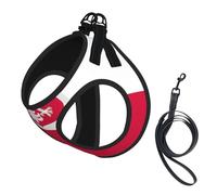 Flag Of Poland Dog Harness - Breathable, Reflective, And Adjustable Pet Vest, Suitable For Small Cats And Dogs