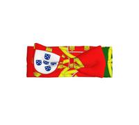 Flag of Portugal Baby Bow Headband-Soft Stretchy for 0-6 Months