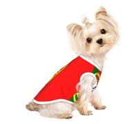 Flag of Portugal Cute Dog Clothes,Dog T Shirt for Small Dogs Girl Boy.Pet Pullover Jumper,Cat Clothes,Suitable for Small Pets