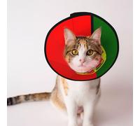Flag of Portugal Soft Dog Cone Collar, Depets Adjustable Recovery Pet Cone E-Collar for Cats Kittens Rabbits, Comfy Elizabethan Collar