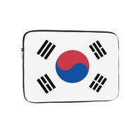 Flag of Republic of Korea Patterned 12 inch Portable Laptop Bag - Perfect for Business, Travel, School, Office Shockproof Laptop Inner Pocket