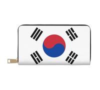 Flag of Republic of Korea Wallet Hand-Held Coin Purse Fashionable and Versatile Long Can Hold Mobile Phones Coins Keys