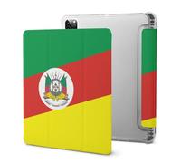 Flag of Rio Grande Do Sul State in Brazil Tri-fold Tablet Case Compatible with IPAD Pro 2020 （11in）/2020 （10.2in）/2020 AIR 4 （10.9in）/Pro 2021 （11in） Soft Protective with Pen Slot