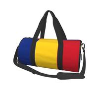 Flag of Romania Canvas travel bag, large capacity, can be carried on the shoulder