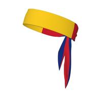 Flag of Romania Sport Anti-Sweat and Anti-Slip Hair Bands for Men and Women Workout Running Sports
