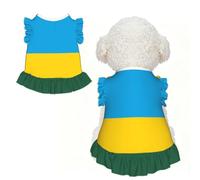 Flag of Rwanda Pet Dress for Small Medium Dogs