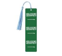 Flag of Saudi Arabia Print Wood Bookmark for Women Men,with Tassels Reading Bookmarks for Book Lovers,Gifts