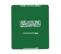 Flag of Saudi Arabia Printing Gaming Mouse Pad with Strong Adhesion, Suiting for Computerpad, Gaming and Working