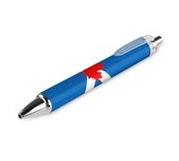 Flag of Scottish Canadians Retractable Ballpoint Pens Smooth Writing Gel Ink Pen 0.5mm Fine Black Inks Office Supplies 1 PCS AS PIC 3