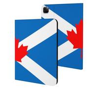 Flag of Scottish Canadians Slim Tablet Cases Compatible with iPad Series Without Pencil Holder Protective Cover Compatible with IPAD Pro 20/21/22(11in)