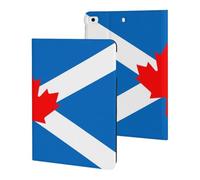 Flag of Scottish Canadians Slim Tablet Cases Compatible with iPad Series Without Pencil Holder Protective Cover Compatible with ipad Mini 1/2/3/4/5 (7.9in)