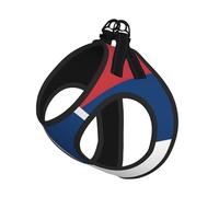 Flag Of Serbia Print Harness Leash Set For Cats And Dogs, Reflective Adjustable, Soft Breathable Mesh Vest With Escape-Proof Lead, For Small Pets And Kitten Puppies