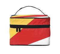 Flag of Seychelles Cosmetic Bag.Fashionwomenâ€™s Printed Cosmetic Bag, Large Toiletry Organiser for Travel