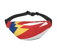 Flag of Seychelles Travel Fashion Waist Bag, Suitable for Sports, Running, Cycling, Traveling, Fishing Boys Large Crossbody Waist Bag,