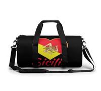 Flag of Sicilian Gym Bag Travel Duffel for Men Women