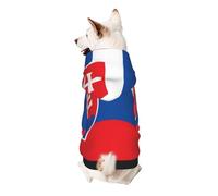 Flag of Slovakia Dog Hoodie - Soft & Breathable Pet Clothes for Small to Large Dogs, Stylish and Comfortable Dog Clothes