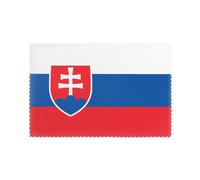 Flag of Slovakia Placemats for Dining Table Set of 6 - Waterproof - Wipe Clean - Heat Resistant - Anti Slip Dining Table Place Mats, Suitable for Indoor & Outdoor Use, 18’’Ã-12’’
