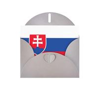 Flag of Slovakia Print Greeting card Blank card with envelope,Unique Designs for Festivals Invitations
