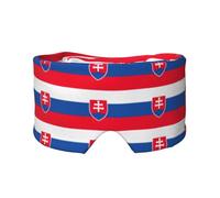 Flag of Slovakia Print Sleep Eye and Ear Muffs Blocking for Home Office Camping Airplane Travel Nap Aid