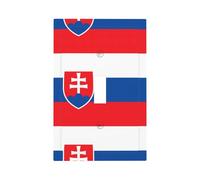 Flag of Slovakia Printed Decorative Switch Covers-Durable Single and Double Socket Plates for Light SwitchesStyle T