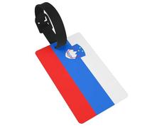 Flag of Slovenia Luggage Tags for Suitcases - Durable PVC ID Tags with Detachable Straps for Travel, Backpack, Golf Bag, Anti-Loss