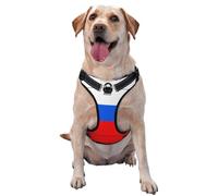 Flag of Slovenia Small Printed pet Traction Vest - Suitable for Dog Walking, Hiking and Outdoor Adventures,