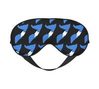 Flag of Somalia Map 3 Flag of Somalia Map Sleep Masks Adjustable Strap Soft Eye Mask for Women Men Travel Work Home