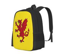 Flag of Somerset County Lightweight Casual Rucksack-Large Capacity Daypack
