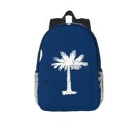 Flag of South Carolina Laptop Backpack-Lightweight 15 Inch Travel Daypack