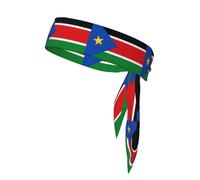 Flag of South Sudan Headbands,Sports Head Tie,Headband for Men and Women,Hair Band for Running, Workout, Football