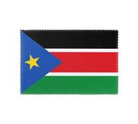 Flag of South Sudan Placemats for Dining Table Set of 6 - Waterproof - Wipe Clean - Heat Resistant - Anti Slip Dining Table Place Mats, Suitable for Indoor & Outdoor Use, 18â€™â€™Ã-12â€™â€™