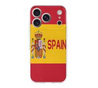 Flag of Spain Spanish Compatible with iPhone 17/17 Air/17 Pro/17 Pro Max Case TPU Shockproof Protective Phone Cover