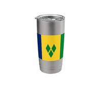 Flag of St Vincent and The Grenadines Stainless Steel Insulated Tumbler