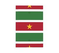 Flag of Suriname Printed Decorative Switch Covers-Durable Single and Double Socket Plates for Light SwitchesStyle V