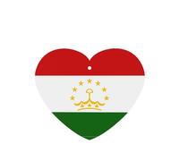 Flag Of Tajikistan Car Air Fresheners Cards - 6 Pieces,Cardstock Scented Decor For Cars,Bedrooms, Closets