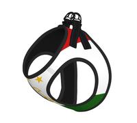 Flag Of Tajikistan Print Dog Harness,Pet Leash Vest For Small To Medium Dogs,Perfect For Outdoor Adventures