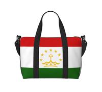 Flag of Tajikistan Print Travel Duffel Bags Weekender for Women,Lightweight Carry On Bag,Personal Item Bag