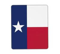 Flag of Texas Desk Pad, Washable for Office/Gaming/Writing, Rubber Base, Polyester Surface