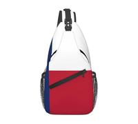 Flag of Texas It is a casual crossbody bag for men with high storage capacity and a patch pocket on each side.