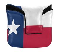 Flag of Texas Mallet Putter Head Cover Magnetic | Putter Headcovers,for Most Brand,PU Leather