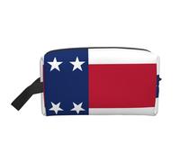 Flag of Texas Portable Large-Capacity Double-Sided Printed Travel Toiletry Storage Bag, a Must-Have for Travel.