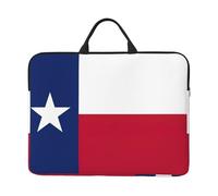 Flag Of Texas Print 14in Laptop Case Notebook Cover For School Office Travel Portable Computer Bag