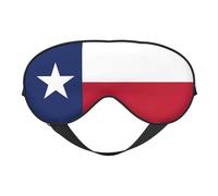 Flag of Texas Print Eye Mask,Silk-Like Sleep Mask,Night Sleeping Mask for Men Women,for Sleep Relaxation