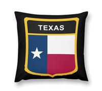 Flag Of Texas State Cozy Pillow Case Cover Plush