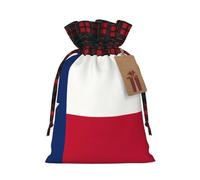 Flag of Texas Two Color Drawstring Gift Bag M Beautiful Convenient Suitable For Christmas Birthdays