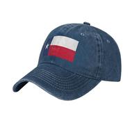 Flag of Texas Washed Cowboy Baseball Cap for Adults - Stylish and Breathable Hat with Adjustable Strap, Navy Blue, One size